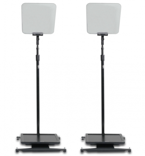 StagePro Presidential Teleprompter (Pair Series) with Carbon Poles and Regular Monitor - Monitor: 17