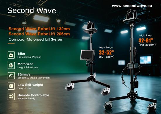 Second Wave RoboLift Small � AI‑READY tripod